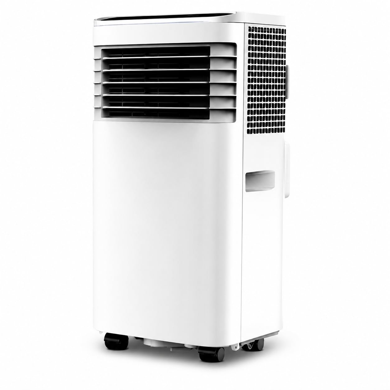Portable Air Conditioner, 3-in-1 Mobile AC Unit with Cooling Fan and Dehumidifier, Compressor Air Conditioning Unit with Exhaust Hose for Bedroom, Living Room, Home Office and Small Rooms