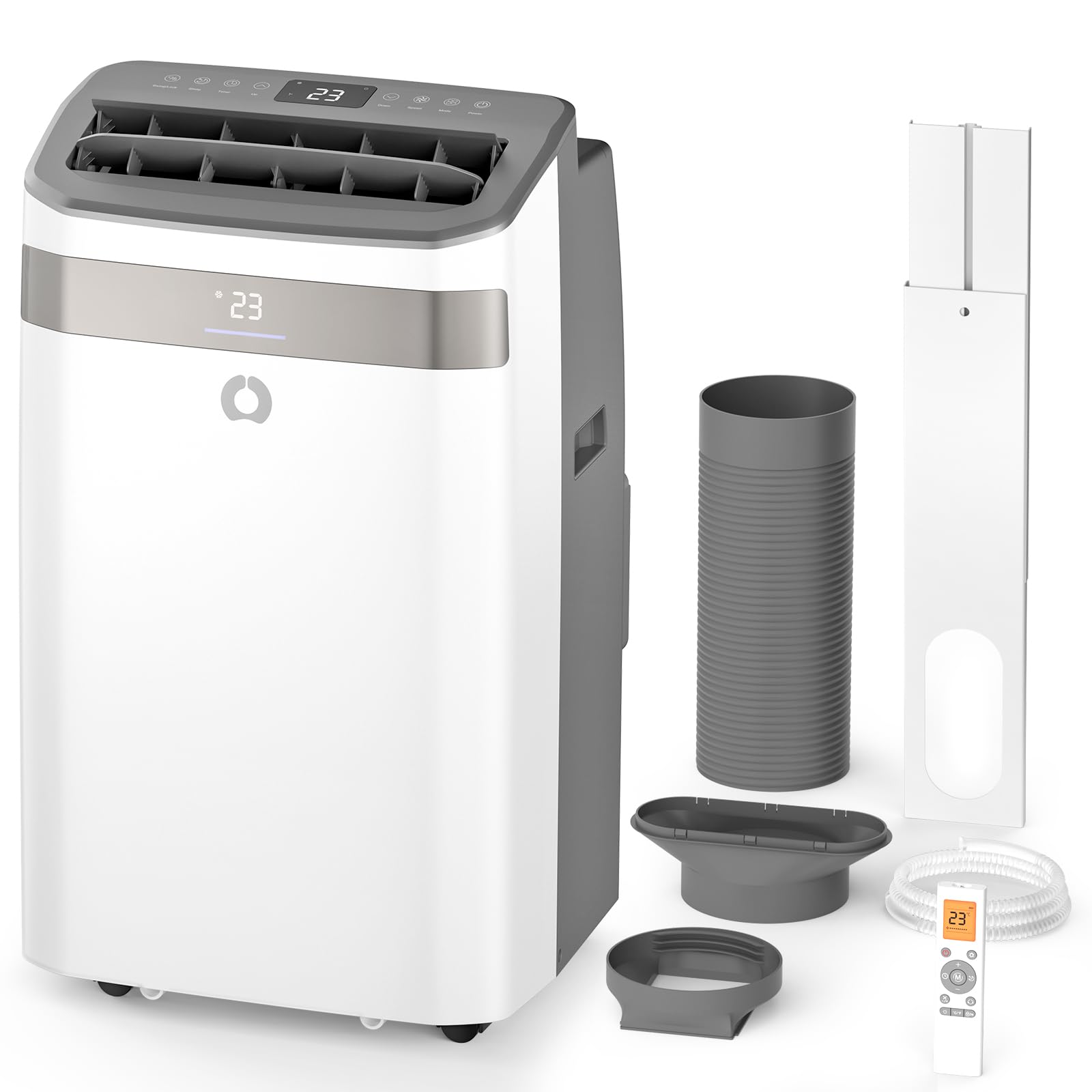 AirOrig Air Conditioning Unit, 14000 BTU Portable Air Conditioner With Cooling, Fan&Dehumidify Mode, Auto Swing, Effortless Cooling-Suitable for 40 m² Large Rooms