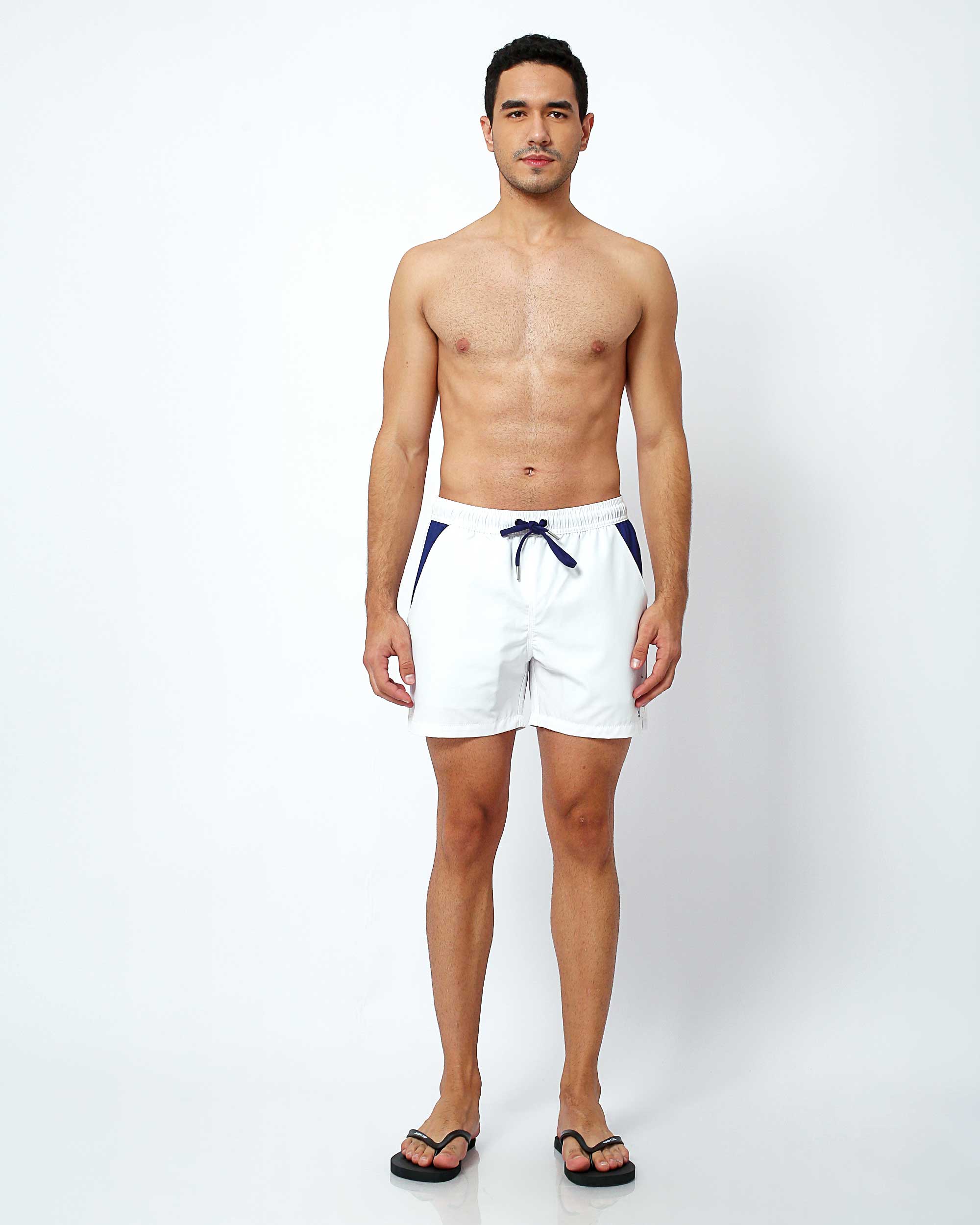 White - Men's Swim Shorts
