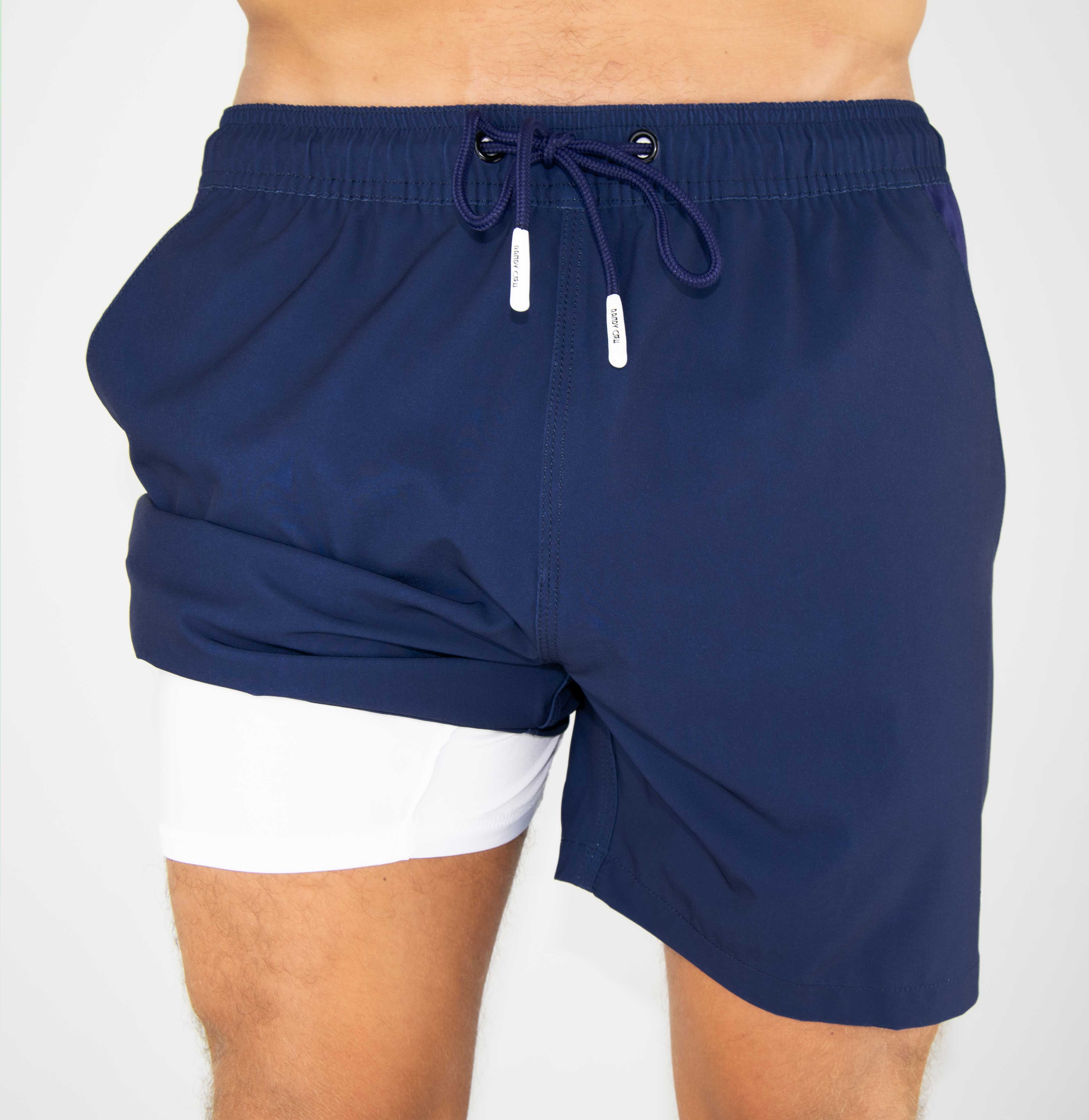 Navy - Men's Swim Shorts