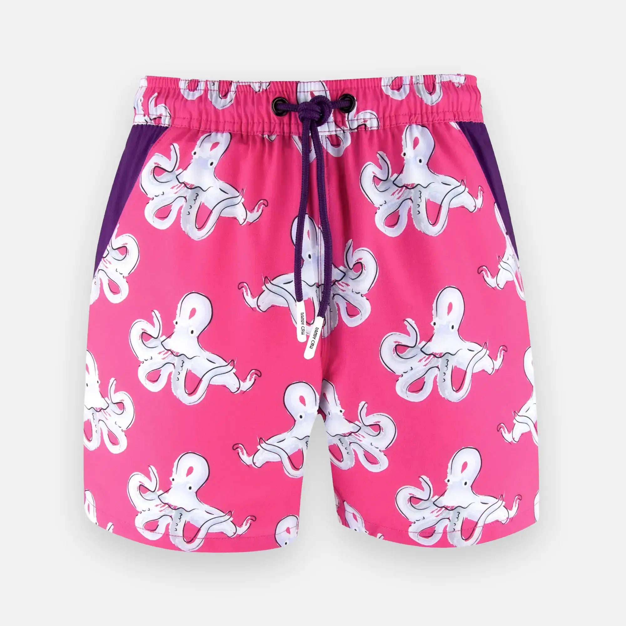 Octopuses - Pink Men's Swim Shorts