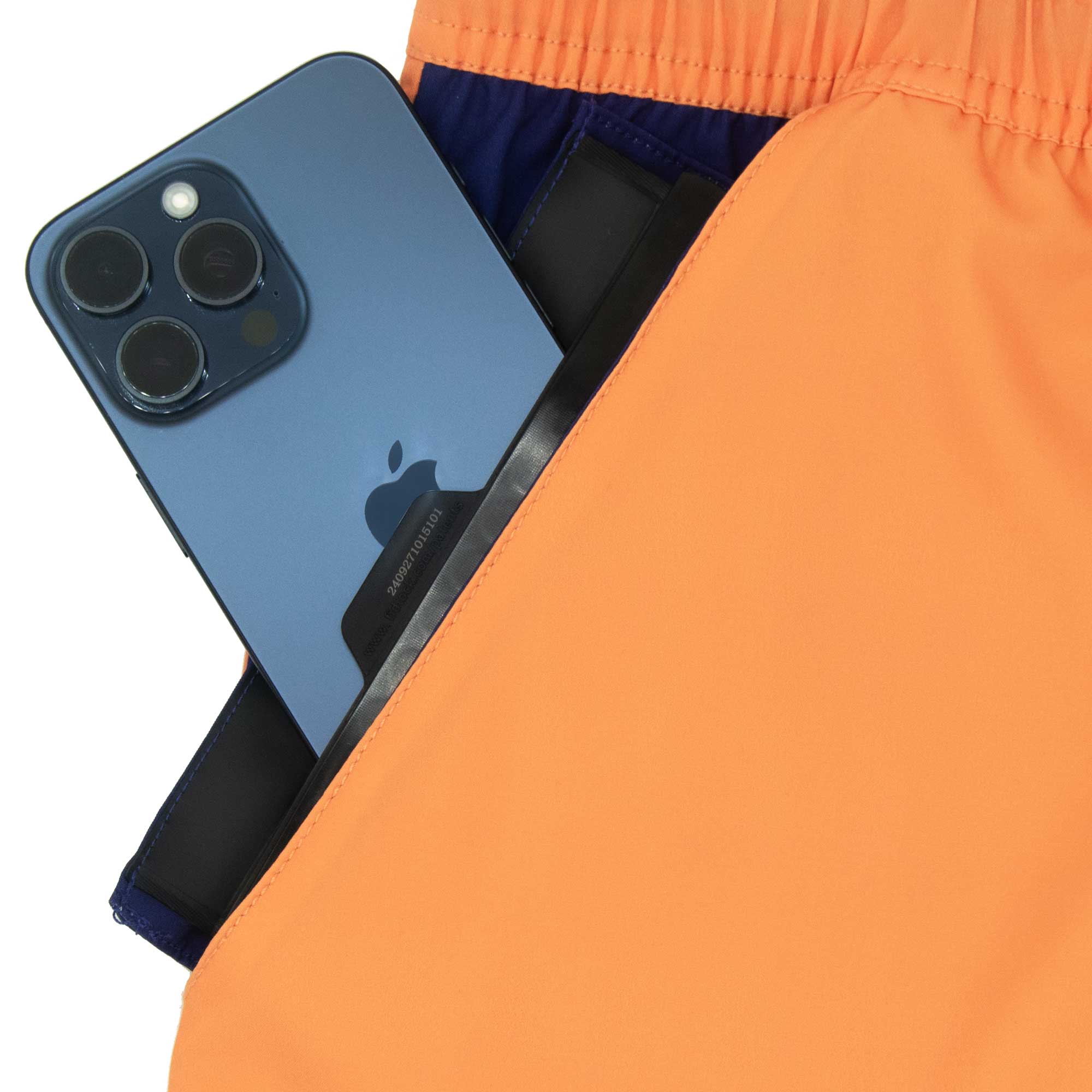 Coral - Swim Shorts with Waterproof Pocket