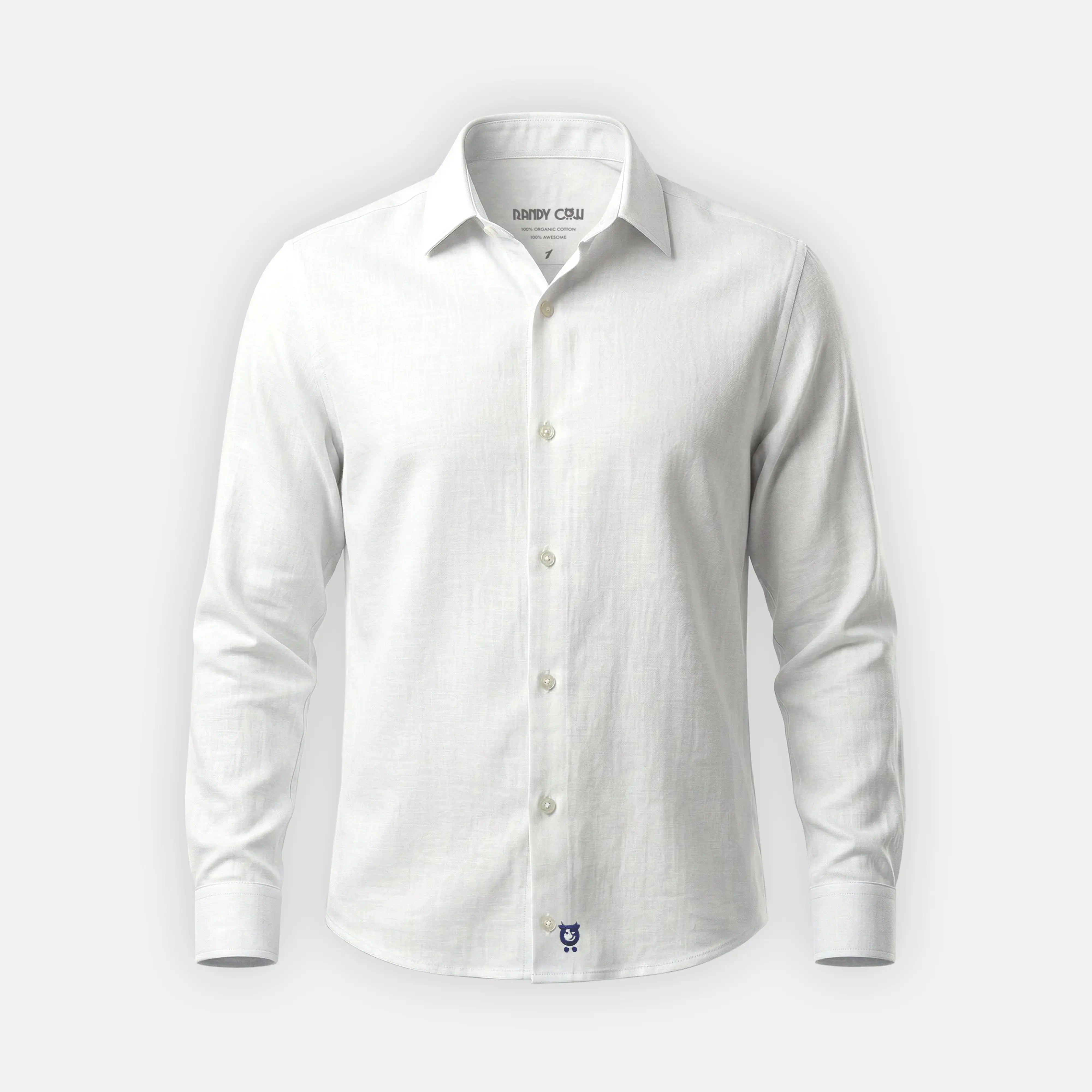White Sands - Men's White Linen Shirt